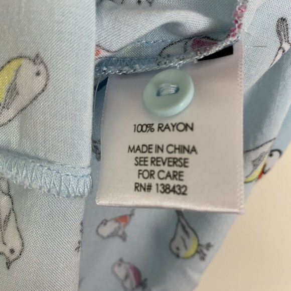 Modcloth Womens Size XS Blue Sleeveless Top - Picture 2 of 4